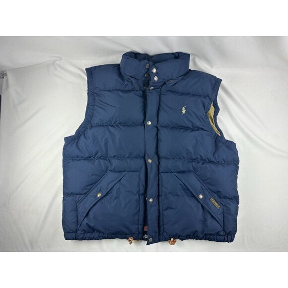Polo Ralph Lauren Other - Polo Ralph Lauren Down Puffer Vest Mens XXL Polo RL Co Western Preppy
